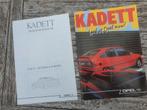 folder Opel Kadett 1990, Opel, Zo goed als nieuw, Opel, Ophalen of Verzenden