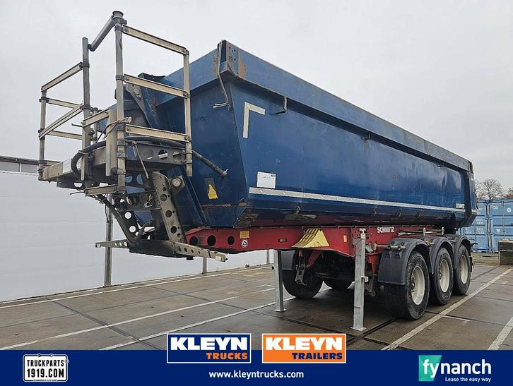SCHMITZ SKI 24 SL 7.2 STEEL halfpipe alcoa saf, Auto's, Vrachtwagens, Bedrijf, Te koop, ABS, Lichtmetalen velgen, Aanhangers en Opleggers