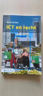Boek Inleiding ICT en recht - Achtste druk, S.L. Gellaerts, C.M. Jobse, S.C. Huisjes, Niet van toepassing, Ophalen of Verzenden