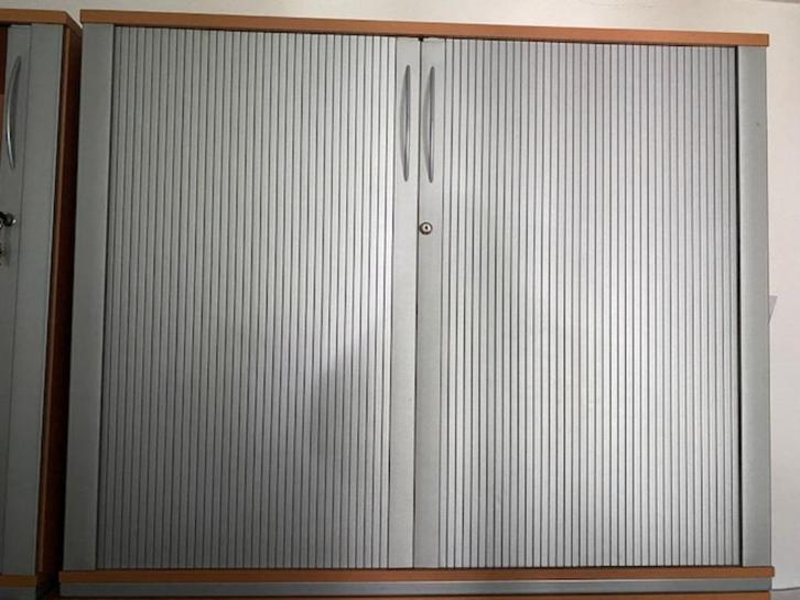 Konig Neurath archiefkast roldeurkast kantoorkast 107 x 135, Huis en Inrichting, Kasten | Roldeurkasten en Archiefkasten, Gebruikt