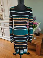 SEVEN SISTERS strepen stretch jurk maat L valt als M zgan, Maat 38/40 (M), Seven Sisters, Ophalen of Verzenden, Zo goed als nieuw