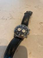 Armani AR-0576 Horloge in Nette Staat, Leer, Staal, Polshorloge, Zo goed als nieuw