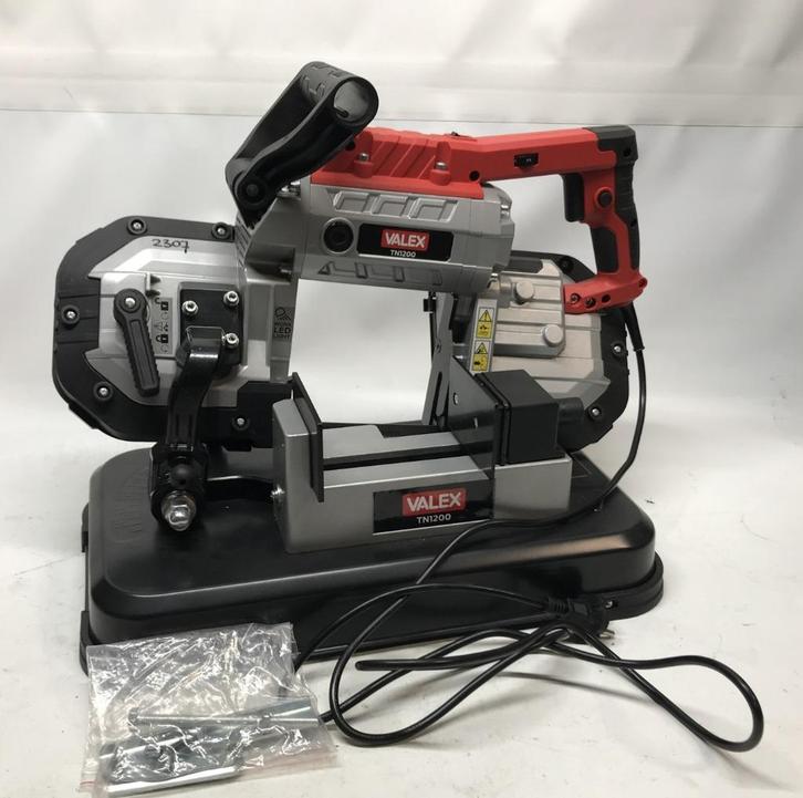 Bandzaagmachine, Valex, TN1200, 230 volt, draagbaar, Doe-het-zelf en Verbouw, Gereedschap | Zaagmachines, Nieuw, Lintzaag, 1200 watt of meer
