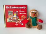 Boek het Koekemannetje en recepten + knuffel 20 cm / Kerst, Ophalen of Verzenden, Zo goed als nieuw