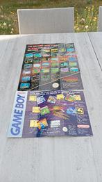 Nintendo NES en Nintendo Game Boy reclame posters, Avontuur en Actie, Gebruikt, 1 speler, Ophalen of Verzenden