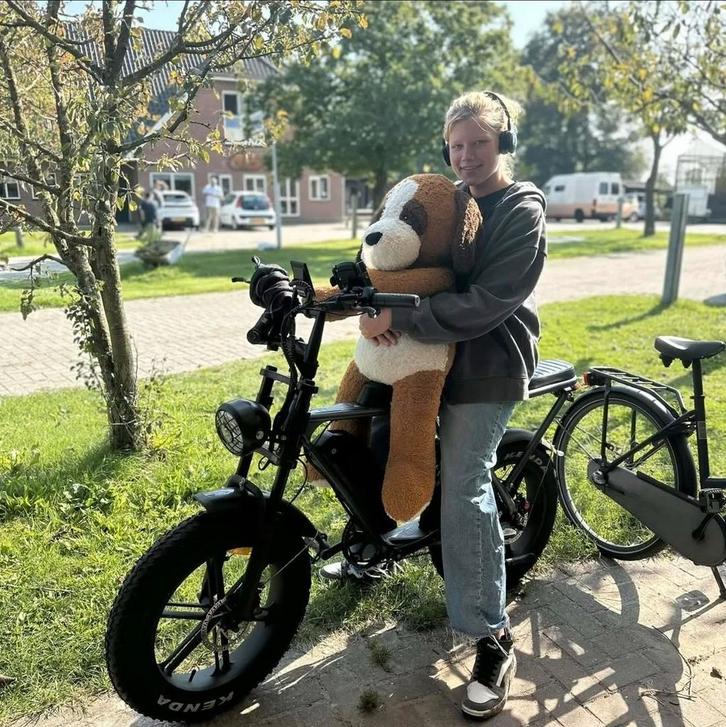 Fatbike Ouxi V14 met achterzitje, Fietsen en Brommers, Scooters | Overige merken, Zo goed als nieuw, Elektrisch, Ophalen of Verzenden