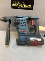 Bosch GBH 36V-LI Plus Boorhamer | accus+lader |  380941, Doe-het-zelf en Verbouw, Boormachine, Ophalen of Verzenden, Klopboormechanisme