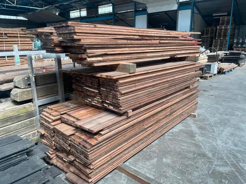 Hardhouten vloer, Doe-het-zelf en Verbouw, Vloerdelen en Plavuizen, Gebruikt, Vloerdelen of -planken, Hout, 150 cm of meer, 30 cm of meer