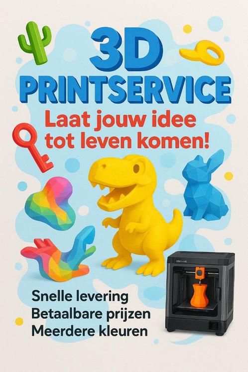 3D Printservice – Kwalitatieve prints op aanvraag, Hobby en Vrije tijd, Overige Hobby en Vrije tijd, Nieuw, Ophalen of Verzenden