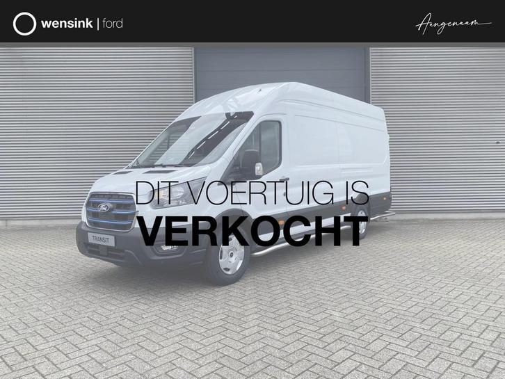Ford E-Transit 350 L4H3 Trend 184pk RWD Direct leverbaar | S, Auto's, Bestelauto's, Bedrijf, Te koop, 360° camera, ABS, Achteruitrijcamera