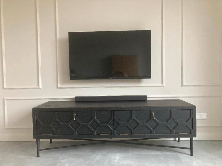 WOOOD Bequest Tv-meubel, Huis en Inrichting, Kasten | Televisiemeubels, Zo goed als nieuw, Minder dan 100 cm, 150 tot 200 cm, 25 tot 50 cm