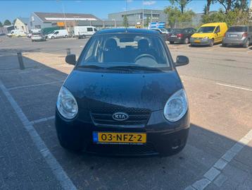Kia Picanto 1.0 2010 Zwart Stuurbekr Nw Apk Nw Koppelings beschikbaar voor biedingen