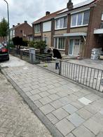 stalen hekwerk incl. poortdelen, Tuin en Terras, Ophalen, Zo goed als nieuw, IJzer, Sierhekwerk