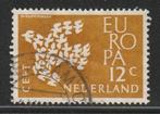 Nederland 1961 757 Europa 12c, Gest, Postzegels en Munten, Postzegels | Nederland, Na 1940, Ophalen of Verzenden, Gestempeld