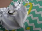 ELEGANTE TI SENTO RING MET PARELMOER + ZIRKONIA's op=op, Overige kleuren, Nieuw, Ophalen of Verzenden, 17 tot 18