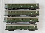 Lima set DB Hmb rijtuigen 1e/2e klasse en bagage/postrijtuig, Gebruikt, Gelijkstroom, Wagon, Ophalen of Verzenden