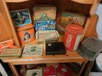 Hele verzameling oude en vintage blikken trommels ruim 250, Antiek en Kunst, Ophalen