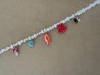 Parel ketting met verschillende bedels ibiza zomer vis ster, Ophalen of Verzenden, Nieuw, Overige kleuren, Verstelbaar