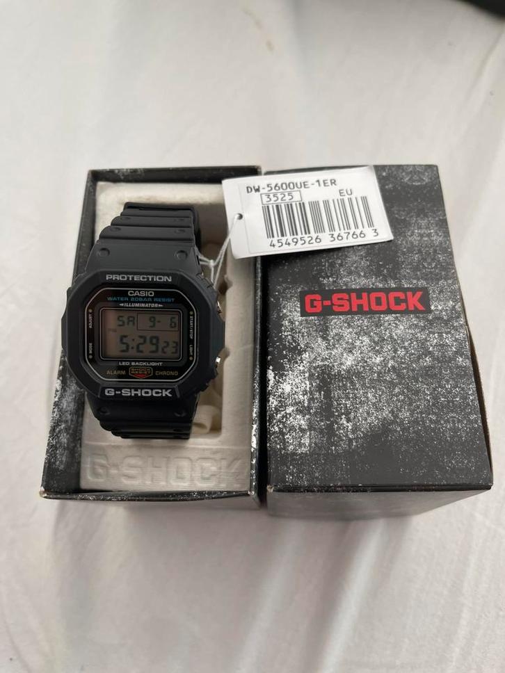 Casio G-Shock DW-5600UE-1ER - Nieuw!, Sieraden, Tassen en Uiterlijk, Horloges | Heren, Nieuw, Polshorloge, Casio, Kunststof, Ophalen of Verzenden