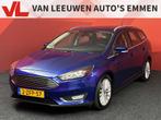 Ford Focus Wagon 1.0 First Edition, Gebruikt, Blauw, Origineel Nederlands, Handgeschakeld