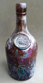 1875-1880 Bodemvondst Fles Whiskey Paul Jones Zegelfles Glas