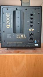 REL Q200E Subwoofer - Krachtige Bass!, Gebruikt, Subwoofer, 120 watt of meer, Ophalen