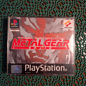 Metal Gear Solid - PlayStation - PAL beschikbaar voor biedingen