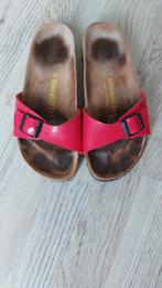 Rode Birckenstock slippers, Slippers, Ophalen of Verzenden, Gedragen, Rood