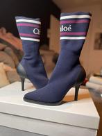 Chloé Sock Boots - Zo goed als nieuw!, Kleding | Dames, Schoenen, Ophalen of Verzenden, Zo goed als nieuw, Blauw, Lage of Enkellaarzen