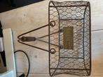Vintage Draadmand met Handvat, Overige materialen, Gebruikt, Mand, Ophalen of Verzenden