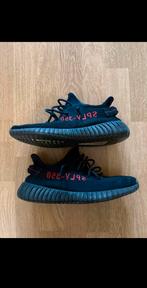 Yeezy Boost 350 V2 'Black Red + origineel doos, Kleding | Heren, Ophalen of Verzenden, Gedragen, Zwart, Yeezy