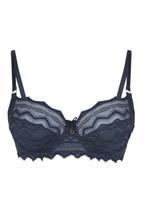 Te koop € 10,00 Lingadore underwired BH blauw, Kleding | Dames, Ondergoed en Lingerie, Lingadore, Blauw, BH, Verzenden