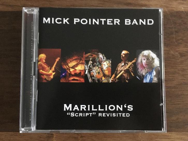 2Cd Mick Pointer Band Marillions Script Revisited NIEUW Fish, Cd's en Dvd's, Cd's | Rock, Nieuw in verpakking, Progressive, Ophalen of Verzenden