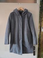 Grijze ONLY jas met capuchon - Maat L, Maat 38/40 (M), Ophalen of Verzenden, Grijs, ONLY