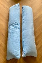 Zijslaapkussen Zwangerschapkussen  2 stuks, Blauw, Tweepersoons, Ophalen of Verzenden, Zo goed als nieuw