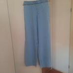 Blauw gestreepte katoenen zomerbroek, Ophalen of Verzenden, Zo goed als nieuw, Blauw