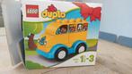 Lego Duplo set 10851 bus, Ophalen of Verzenden, Zo goed als nieuw, Complete set, Duplo