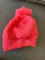 Felroze muts kindermuts roze onze size, Verzenden, Zo goed als nieuw, Meisje, Muts