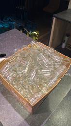 Doos glazen potjes, Huis en Inrichting, Keuken | Potten en Pannen, Ophalen, Glas, Pot, Bus of Blik