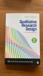 Qualitative research design - Joseph A. Maxwell, Ophalen of Verzenden, Zo goed als nieuw