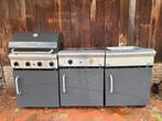 Complete buitenkeuken merk Grandhall, Tuin en Terras, Buitenkeukens, Ophalen of Verzenden, Zo goed als nieuw, Gas