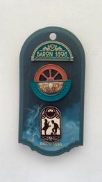 Efteling pin set Baron 1898 op kaartje EPP 492/493/494, Ophalen of Verzenden, Nieuw, Button of Speldje