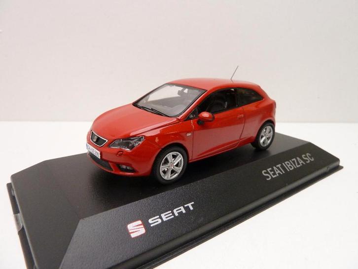 Seat Ibiza SC  '' Seat models '', Hobby en Vrije tijd, Modelauto's | 1:43, Zo goed als nieuw, Auto, Overige merken, Ophalen of Verzenden