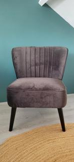 Fauteuil Liza antraciet (karwei), Huis en Inrichting, Stoelen, Ophalen, Zo goed als nieuw, Grijs, Eén