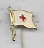 RODE KRUIS SPELD VLAG, Verzamelen, Speldjes, Pins en Buttons, Verzenden, Gebruikt, Overige onderwerpen, Speldje of Pin