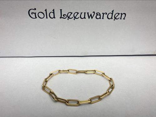 14 karaat massief gouden closed forever armband, Sieraden, Tassen en Uiterlijk, Armbanden, Zo goed als nieuw, Ophalen of Verzenden