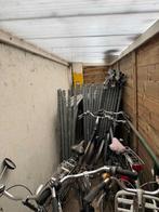 stalen steiger / schoren / steigerbokken / kortelingen, Doe-het-zelf en Verbouw, Ophalen, Zo goed als nieuw, Gevelsteiger, 5 meter of hoger