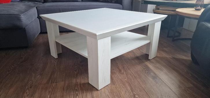 Salontafel, Huis en Inrichting, Tafels | Salontafels, Zo goed als nieuw, Minder dan 50 cm, 50 tot 100 cm, 100 tot 150 cm, Vierkant