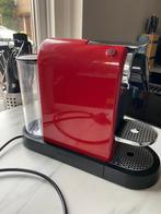 KRUPS Nespresso apparaat - Rood - Nespresso machine, Gebruikt, Espresso apparaat, Ophalen of Verzenden, 4 tot 10 kopjes