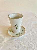 Mok met schotel Royal Copenhagen, Antiek en Kunst, Antiek | Servies los, Ophalen of Verzenden